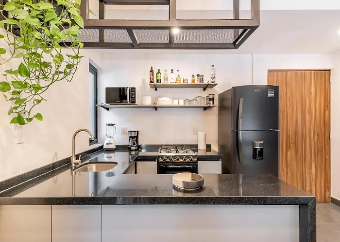 Apartment Tn-colonia Roma Ideal 4 Personas, Con 2 Recamaras Y Cerca De Todo! *
