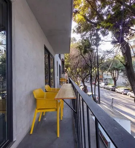 Tn-colonia Roma Ideal 4 Personas, Con 2 Recamaras Y Cerca De Todo! Apartment